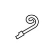 Party blower line icon
