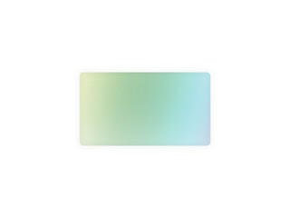 Aufkleber - Green transparent overlay Glassmorphism effect