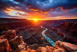 Fototapeta  - grand canyon sunset