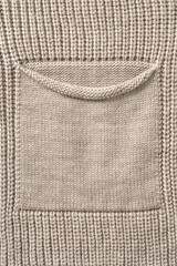 Poster - Knit patch pocket