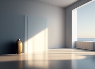 Poster - Beautiful background for presentation. AI generated.