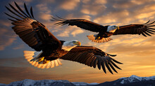 Majestic Bald Eagles