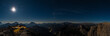 Helle Mondnacht Dolomiten Panorama am Rifugio Lagazuoi