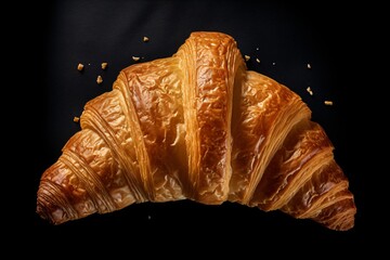 Canvas Print - butter croissant