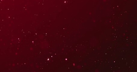 abstract christmas gradient red background with bokeh flowing, festive holiday happy new year
