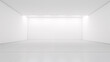 © Mr.PJ - Empty modern interior with white wall, Minimal room design.
