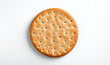 cookie on white background