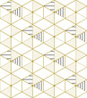 Seamless Pattern of Geometric Shapes and Lines