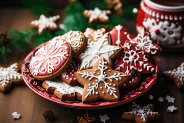 Canvas Print - Celebrate with Festive Baking & Cookies