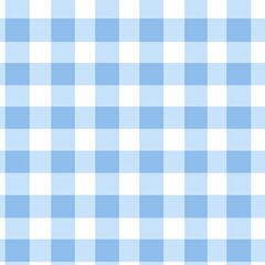 Canvas Print - Seamless, Tilable Gingham Baby Outfit Pattern.