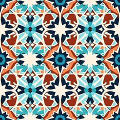 Sticker - Seamless Moroccan Pattern for Backpacks - Tilable Design