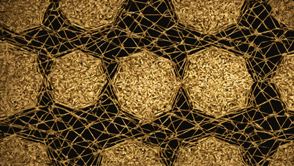 detail of a net