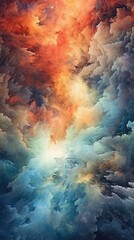 Wall Mural - beautiful sky view