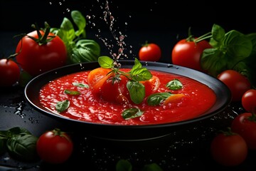 Poster - Fresh tomato soup