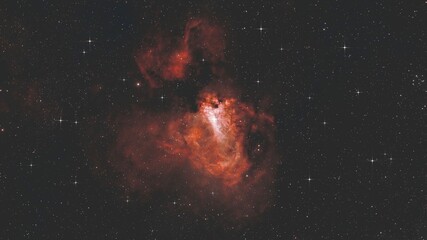 Wall Mural - omega nebula m17