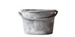 empty bucket after cement, png file of isolated cutout object on transparent background
