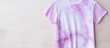 Dyed fabric pink and violet tie dye shirt with mixed patterns Grey artist painting watercolor abstract brush Tie dye shirt