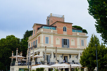 Rome city is the capital of Italy for holidays all year round... Rome city, Italy, 08-05-2017