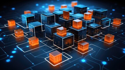 Fototapete - Examine the role of microservices in modern software development and architecture
