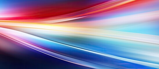 Poster - Colorful background with abstract motion blur for design purposes