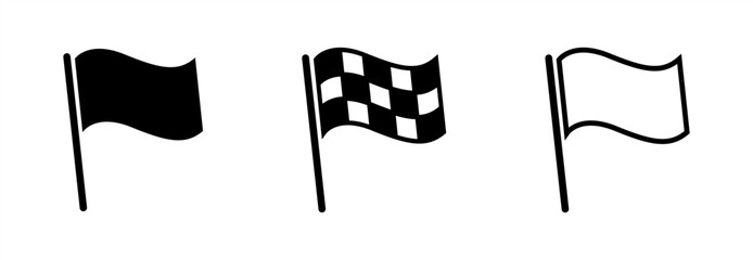 Aufkleber - Vector image of flag icon. 10 eps.