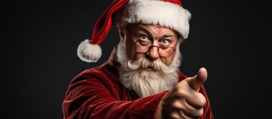 Poster - Santa Claus has a different opinion