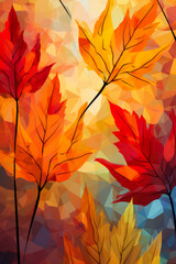 Wall Mural - Autumn Abstract Background	