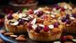 Healthy gluten free almond muffing