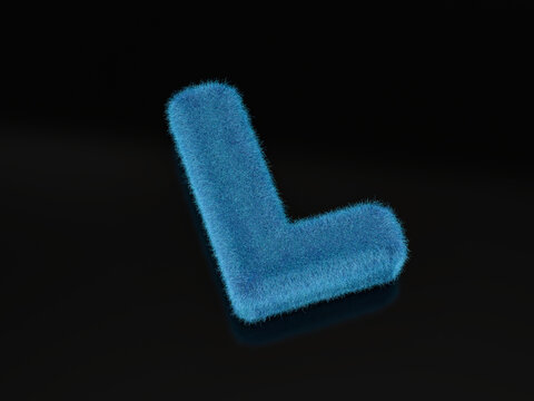 Fur letter L