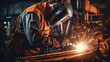 © Niks Ads - welder working at factory