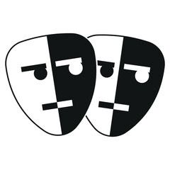 Poster - Theater Masks