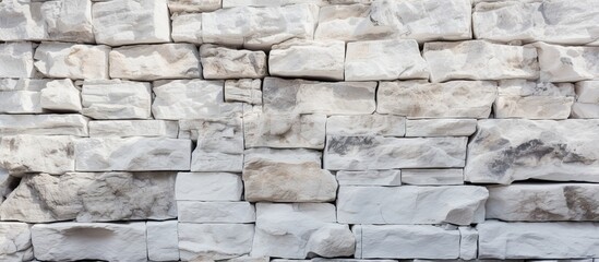 Poster - Abstract stone texture pattern on white background