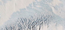 The Signature Of The Wind, Abstract Photographs Of The Frozen Regions Of The Earth From The Air, Abstract Naturalism.
