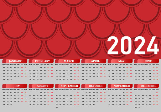 Creative concept of 2024 Happy New Year posters set. Design templates with typography logo 2024 for celebration and season decoration. Minimalistic trendy backgrounds for branding, banner, cover,