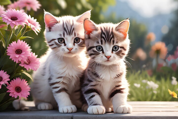 two kittens, Generative Ai