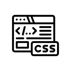 css line icon