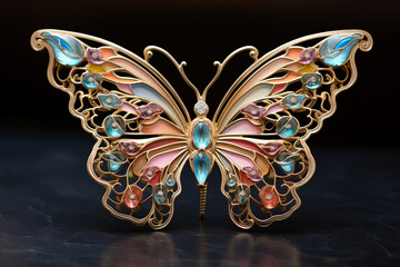 Fine jewel butterfly