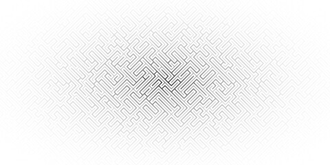 Fototapete - Abstract geometric background with halftone effect for your design.