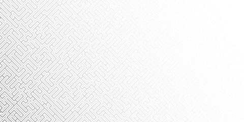 Fototapete - Abstract geometric background with halftone effect for your design.