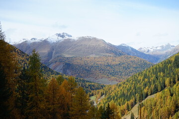 Poster - mountains in the mountains Parc Naziunal Svizzer engadin switzerland, swiss national park, alpinea