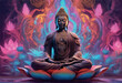 a buddha meditating in a lotus position buddha meditating in a lotus position buddha statue in lotus pose