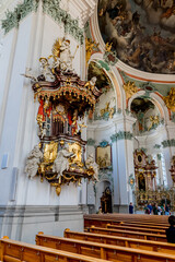 Sticker - Visite de l'Abbaye de Saint-Gall en Suisse