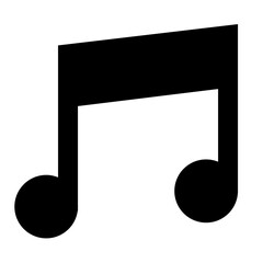 Wall Mural - music note icon