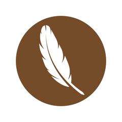 Wall Mural - Quill pen logo