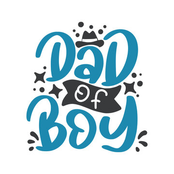 Father's Day, Grandpa Day Hand drawn lettering for greeting card, prints and posters. Congrats inspiration typographic inscription, lettering design