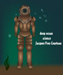 deep ocean science special hydro uniform iron wetsuit costume with illuminator cartoon animation title picture