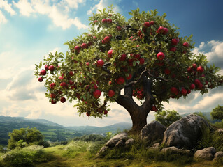 Poster - Apple tree