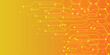 Technology background vector abstract futuristic circuit board hexagonal technology illustration adavanced computer dark yellow gradient background from right to left. Hi-tech digital concept.
