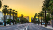 Washington Street in Downtown Phoenix - Arizona, United States