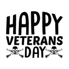 Canvas Print - Happy Veterans Day, Veteran Svg, Veteran Vector ,